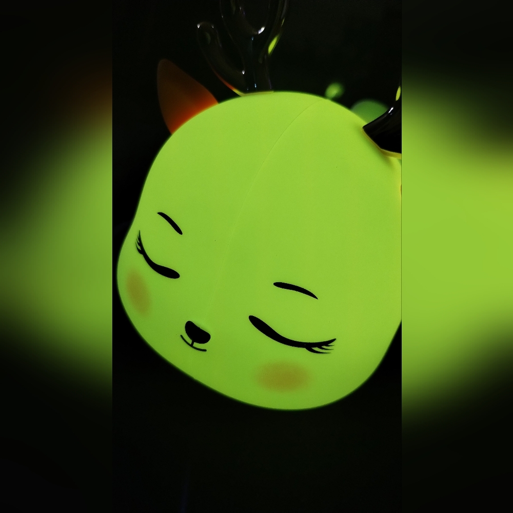 Changing Color Cat Night Light Soft And Nothing To Break